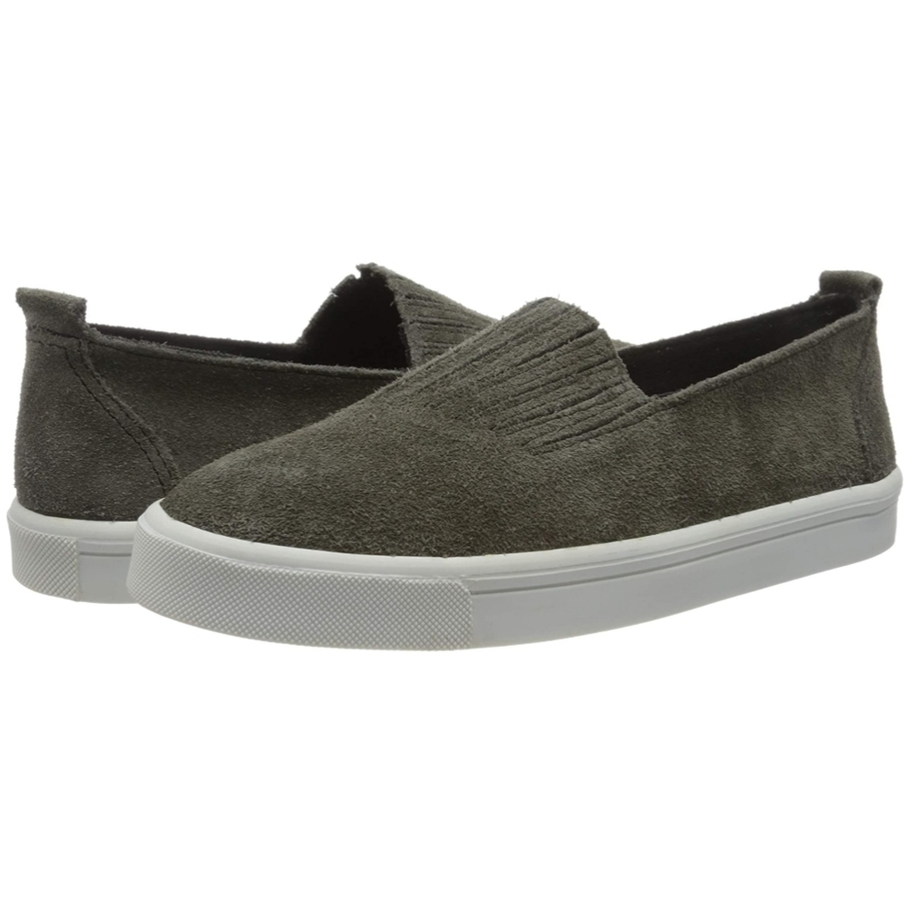 Minnetonka Gabi Suede Fringe Slip-On Shoes